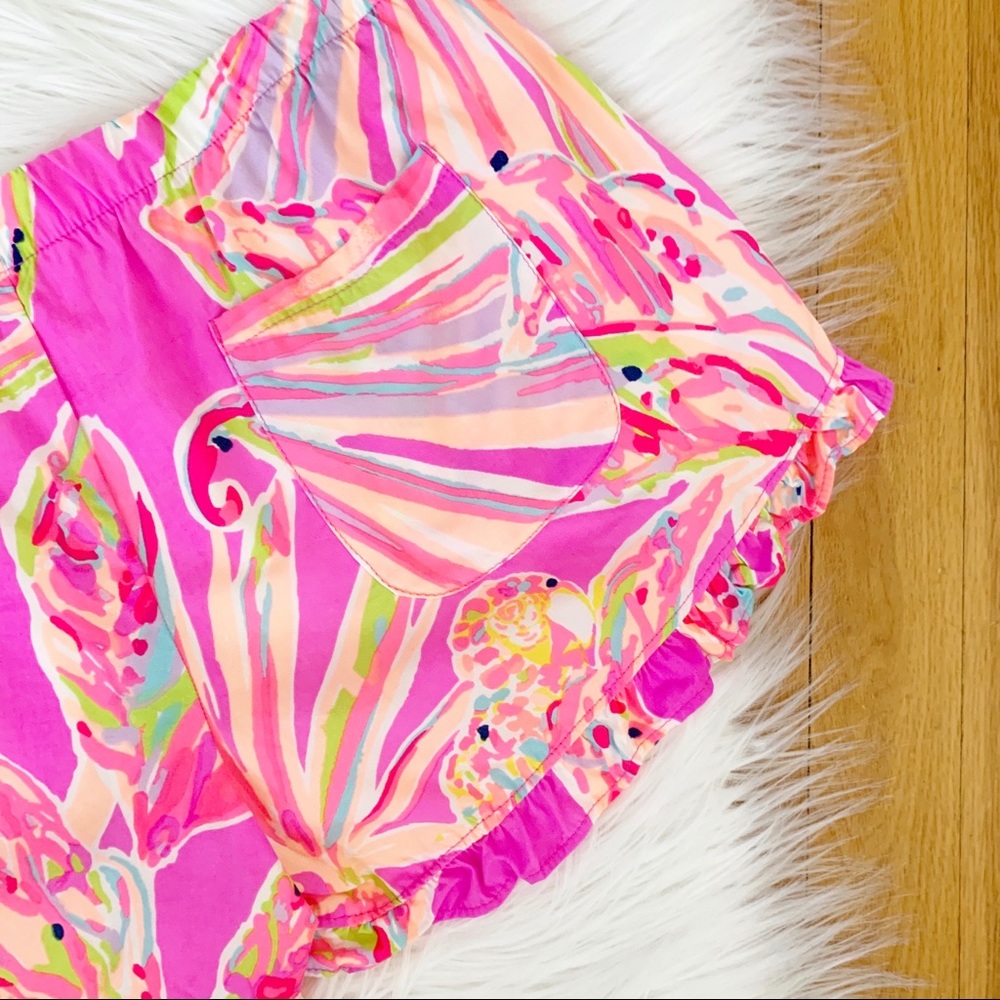 Lilly Pulitzer | Kya Beach Ruffle Short - Picture 6 of 7